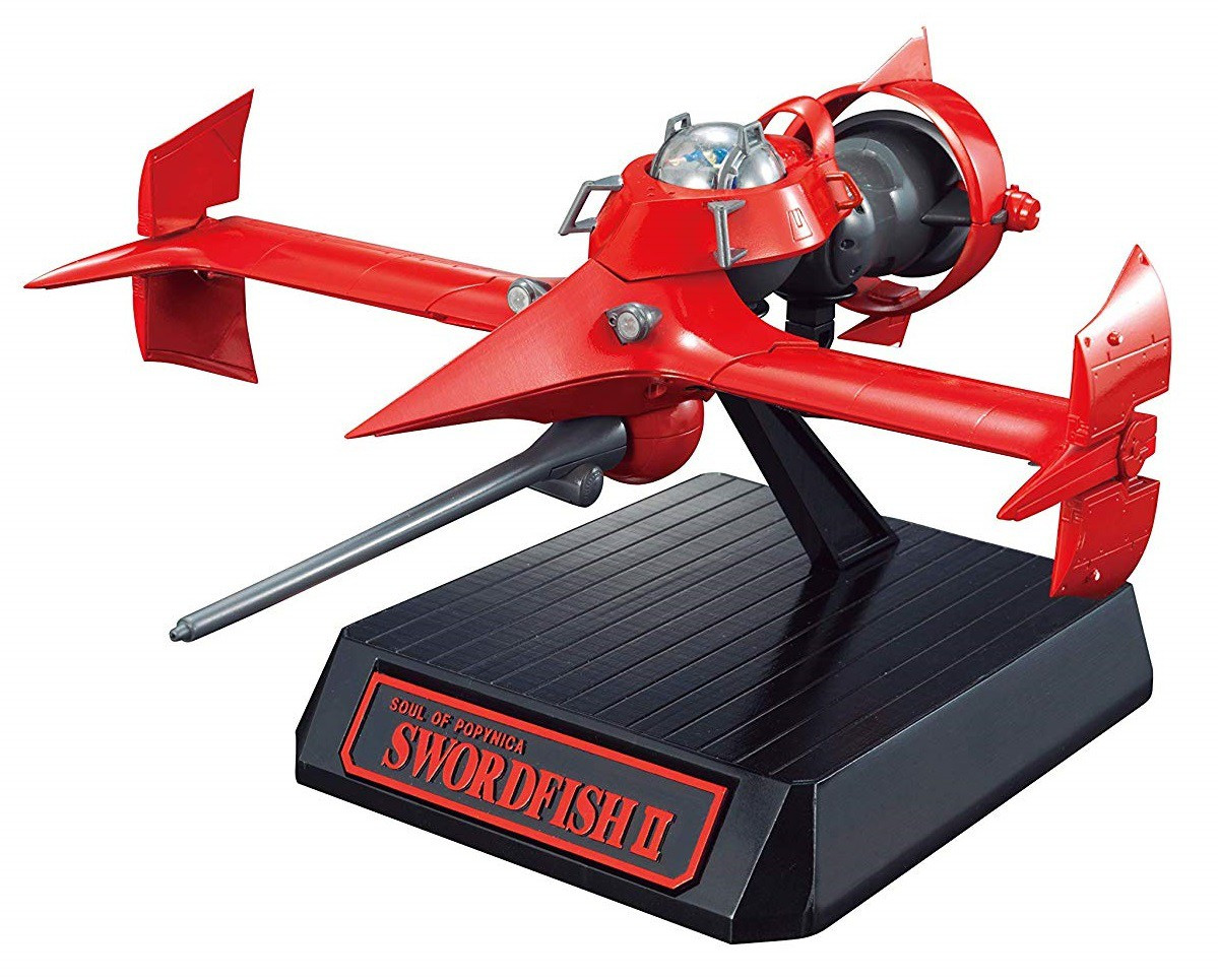 Cowboy Bebop Popinika Spirits Swordfish II 5.9 Diecast Vehicle