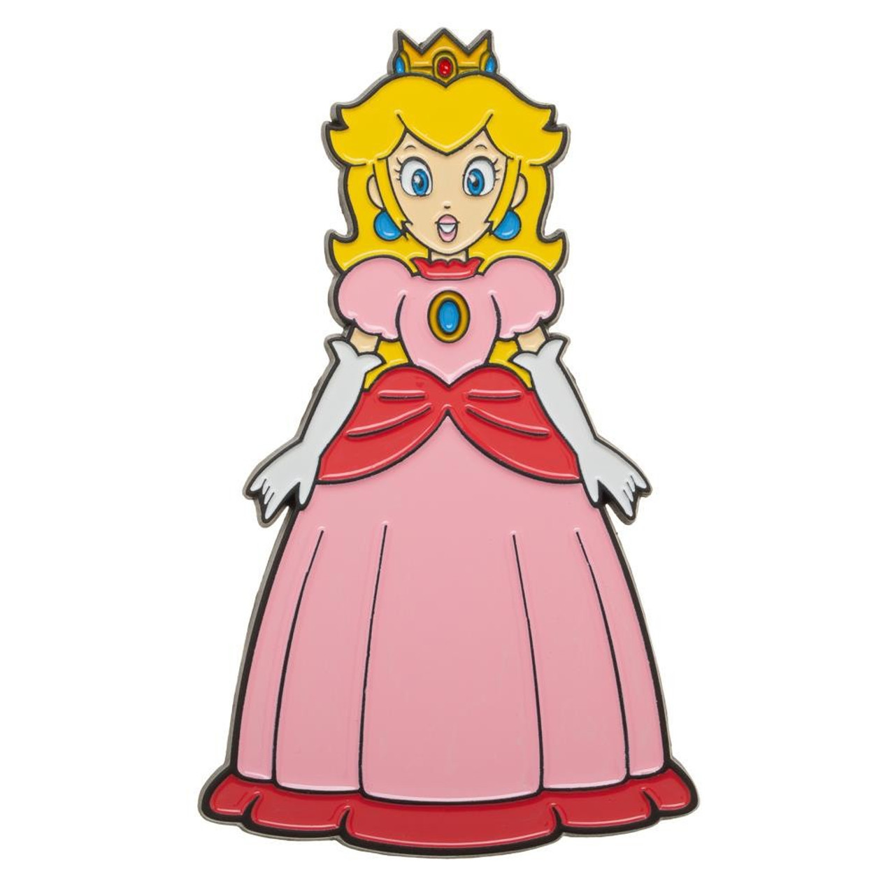 Super Mario Princess Peach 3 Large Enamel Lapel Pin ...