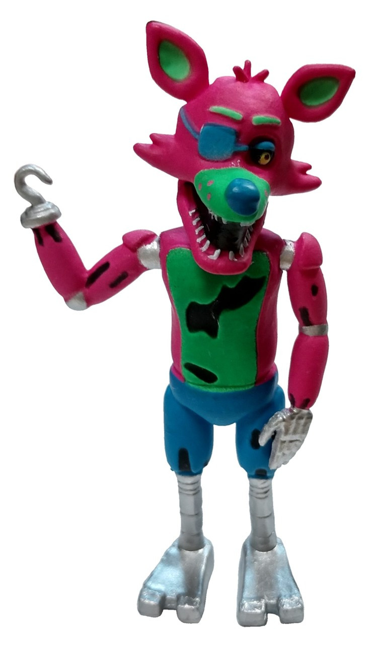 five nights at freddy's blacklight action figures