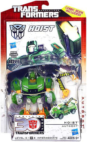 Transformers Generations 30th Anniversary IDW Hoist Deluxe Action