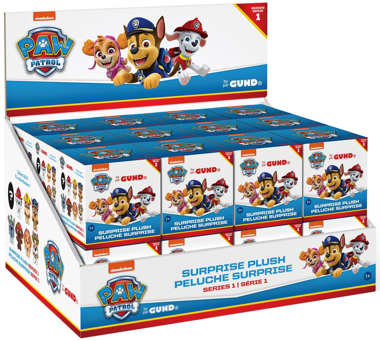 Paw Patrol Mini Plush Paw Patrol Mystery Box 24 Packs Gund Toywiz - roblox mystery box 24 packs