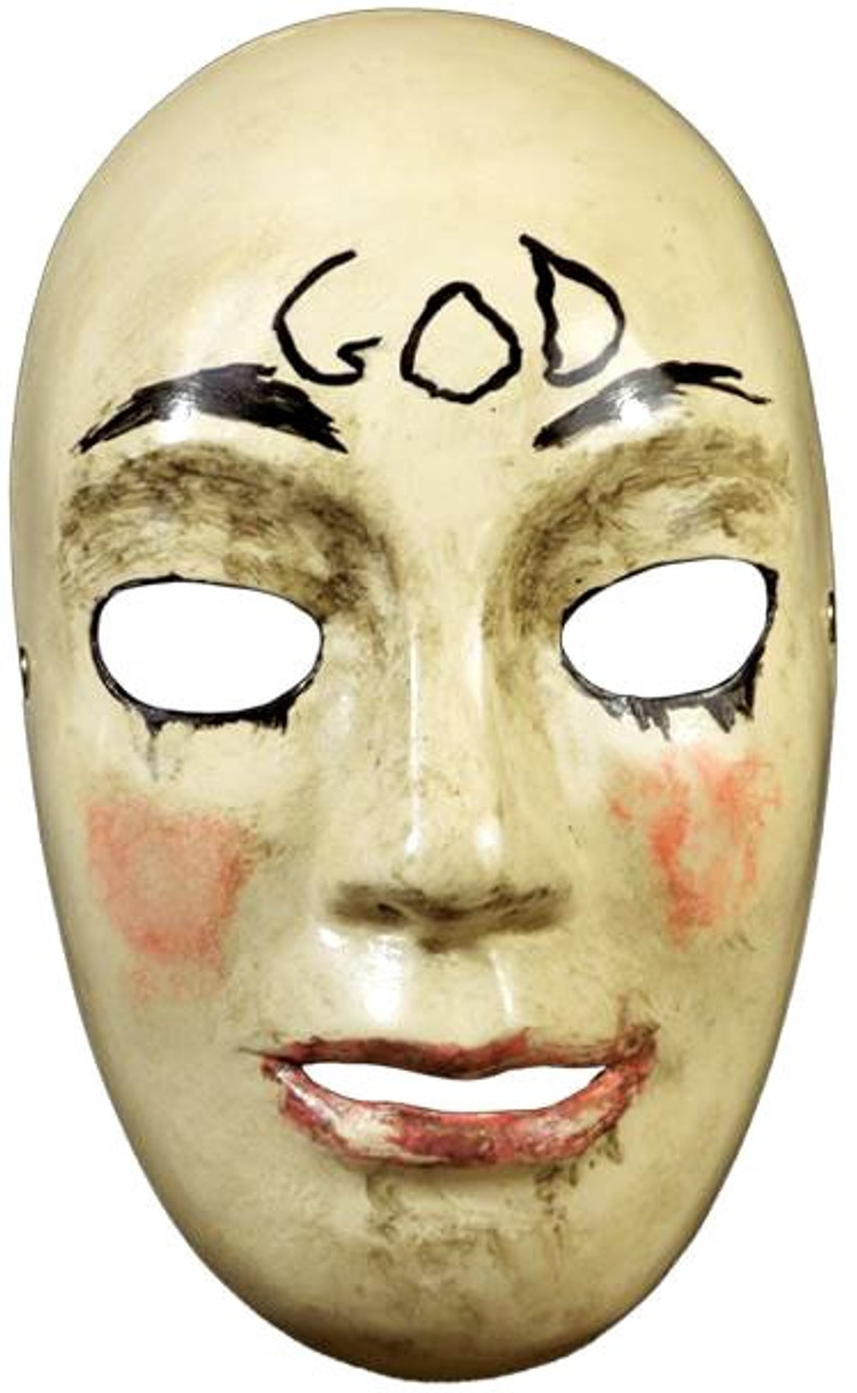 The Purge Anarchy God Costume Prop Mask Trick Or Treat Studios Toywiz - the purge mask roblox