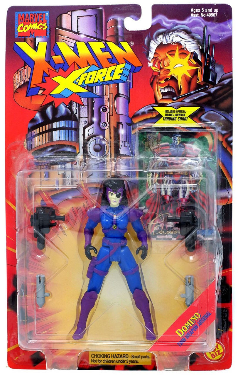 Marvel X Men X Force Domino Action Figure Toy Biz Toywiz