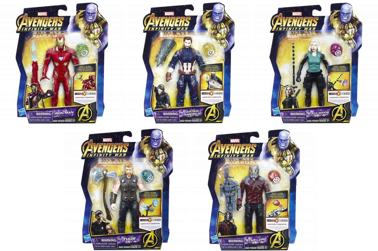 avengers toys full set