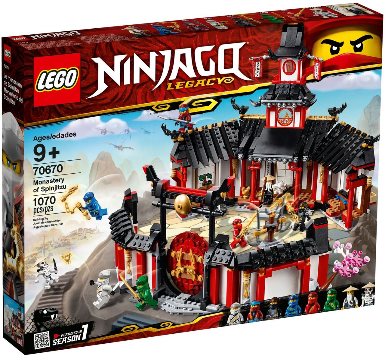 Lego Ninjago Legacy Monastery Of Spinjitzu Set Toywiz Lego Ninjago Legacy Monastery Of Spinjitzu Set Toywiz