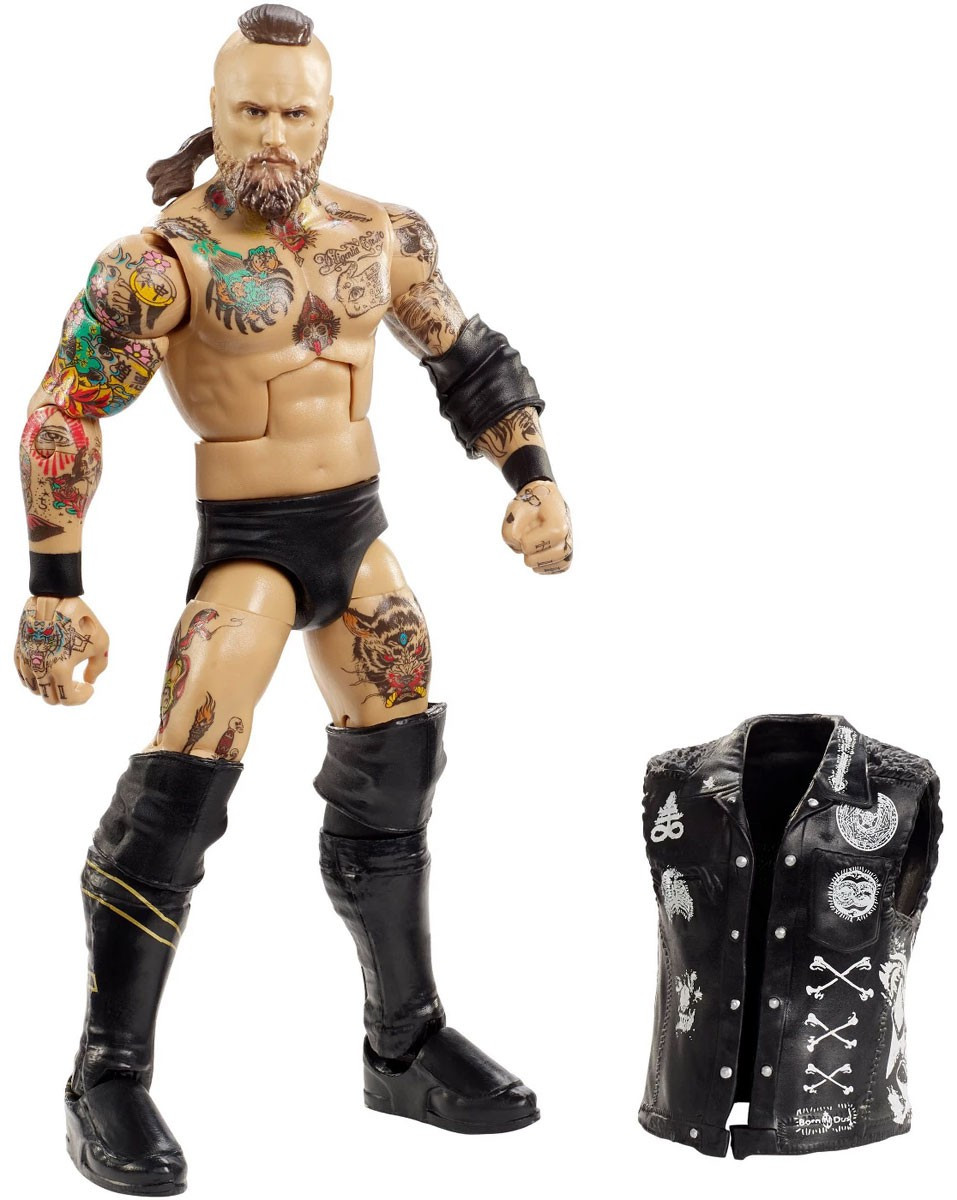 WWE Wrestling Elite NXT Takeover Aleister Black Action Figure Mattel