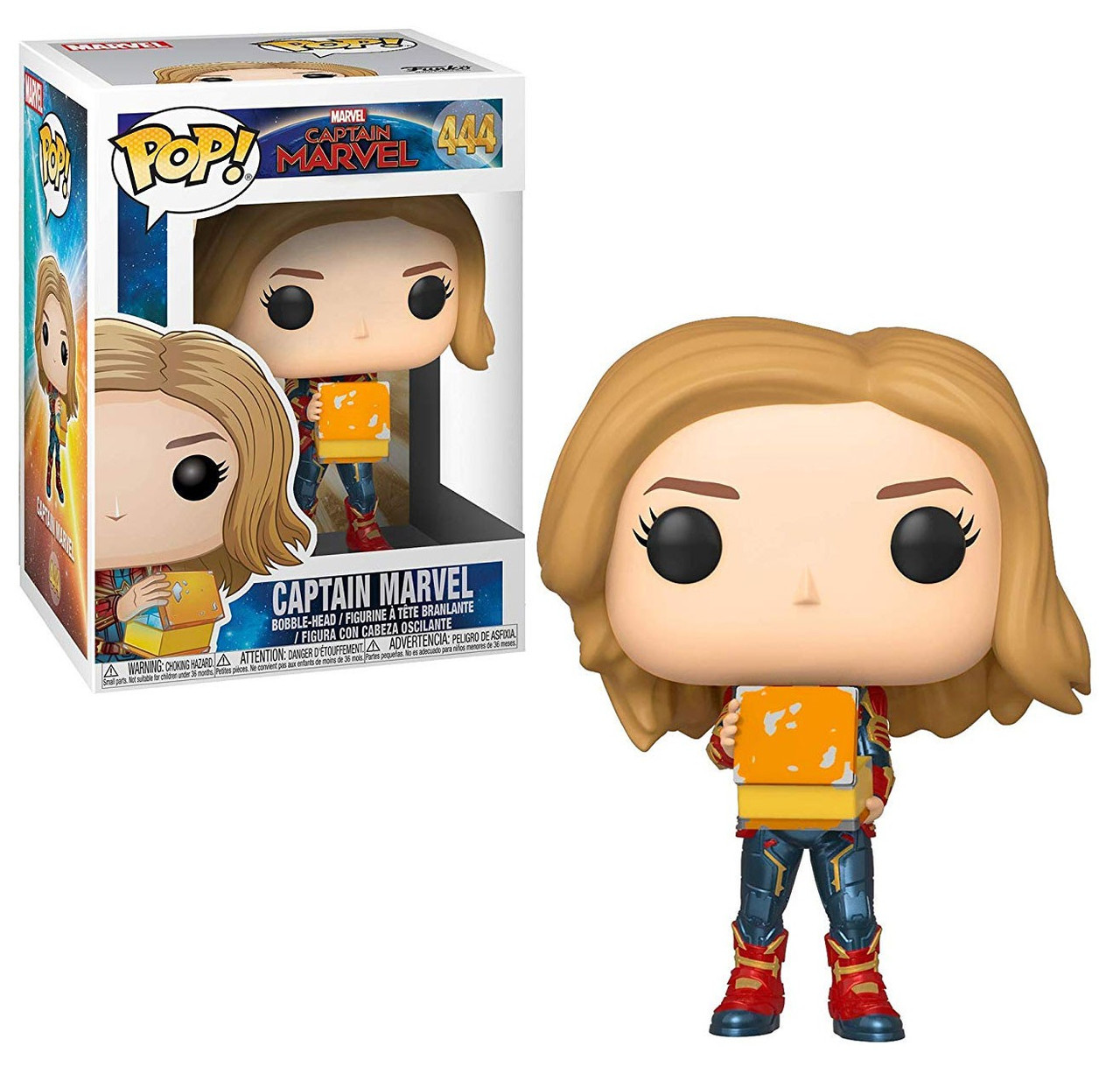 funko pop captain marvel flying