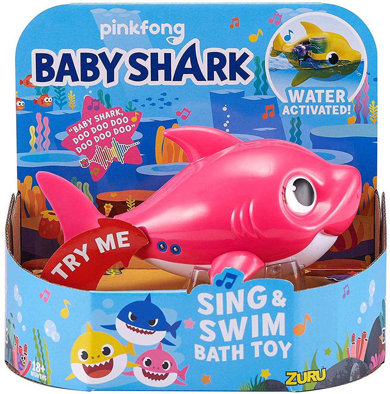 baby shark toy singing