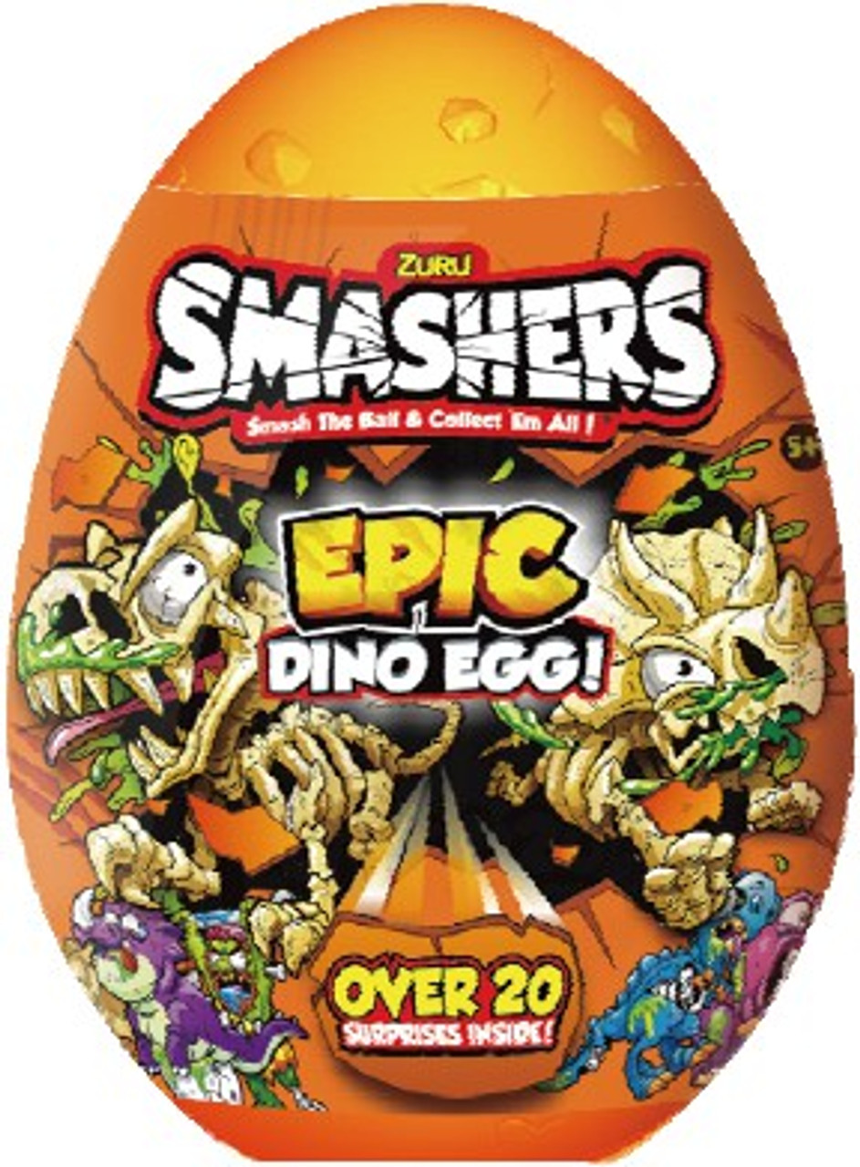 Smashers Series 3 Dino Random Dino Epic Surprise Mystery Egg Zuru Toys Toywiz - primal heroes egg roblox