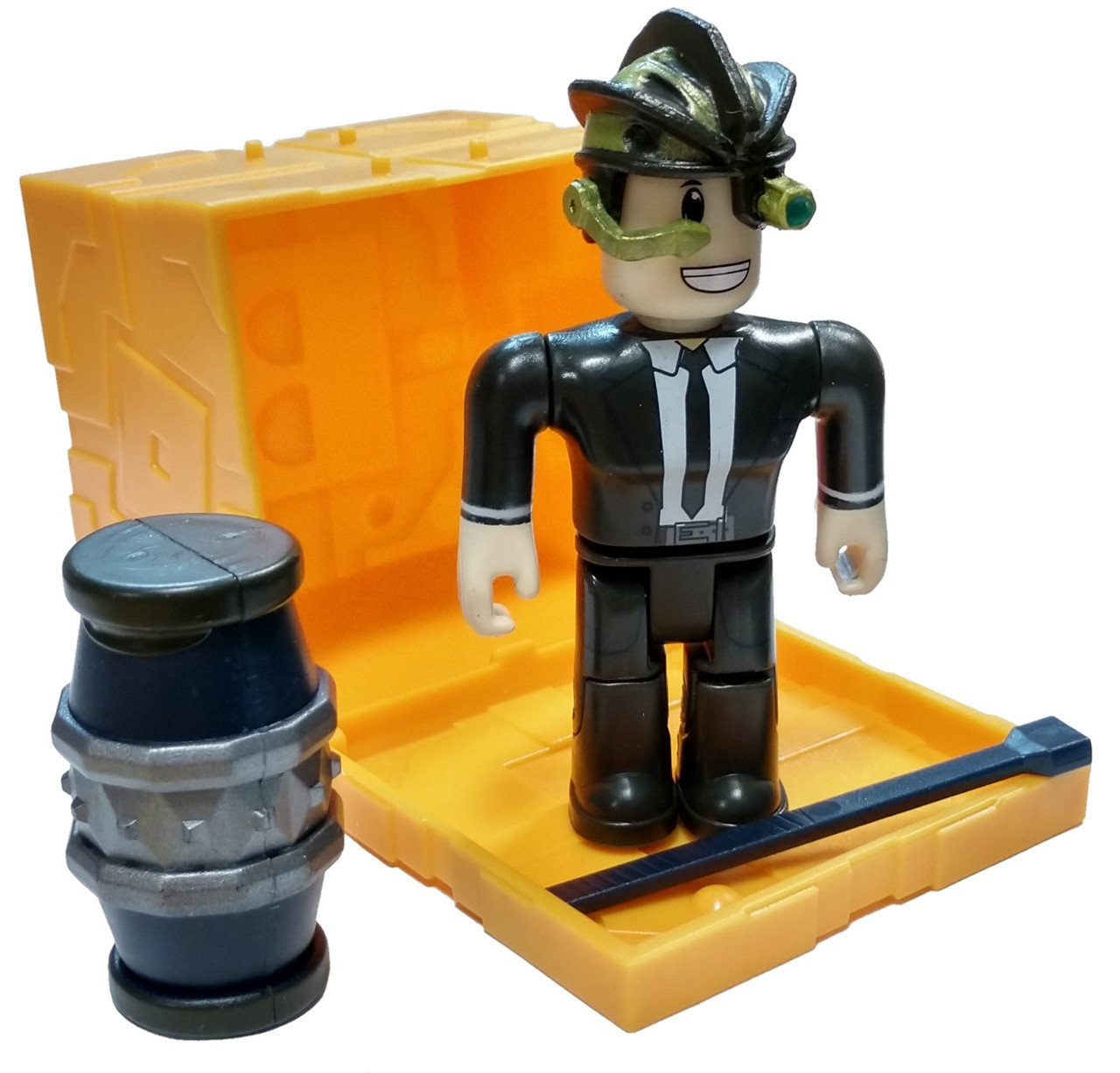 Series 5 Roblox Moderator Mini Figure With Gold Cube And Online Code Loose - 