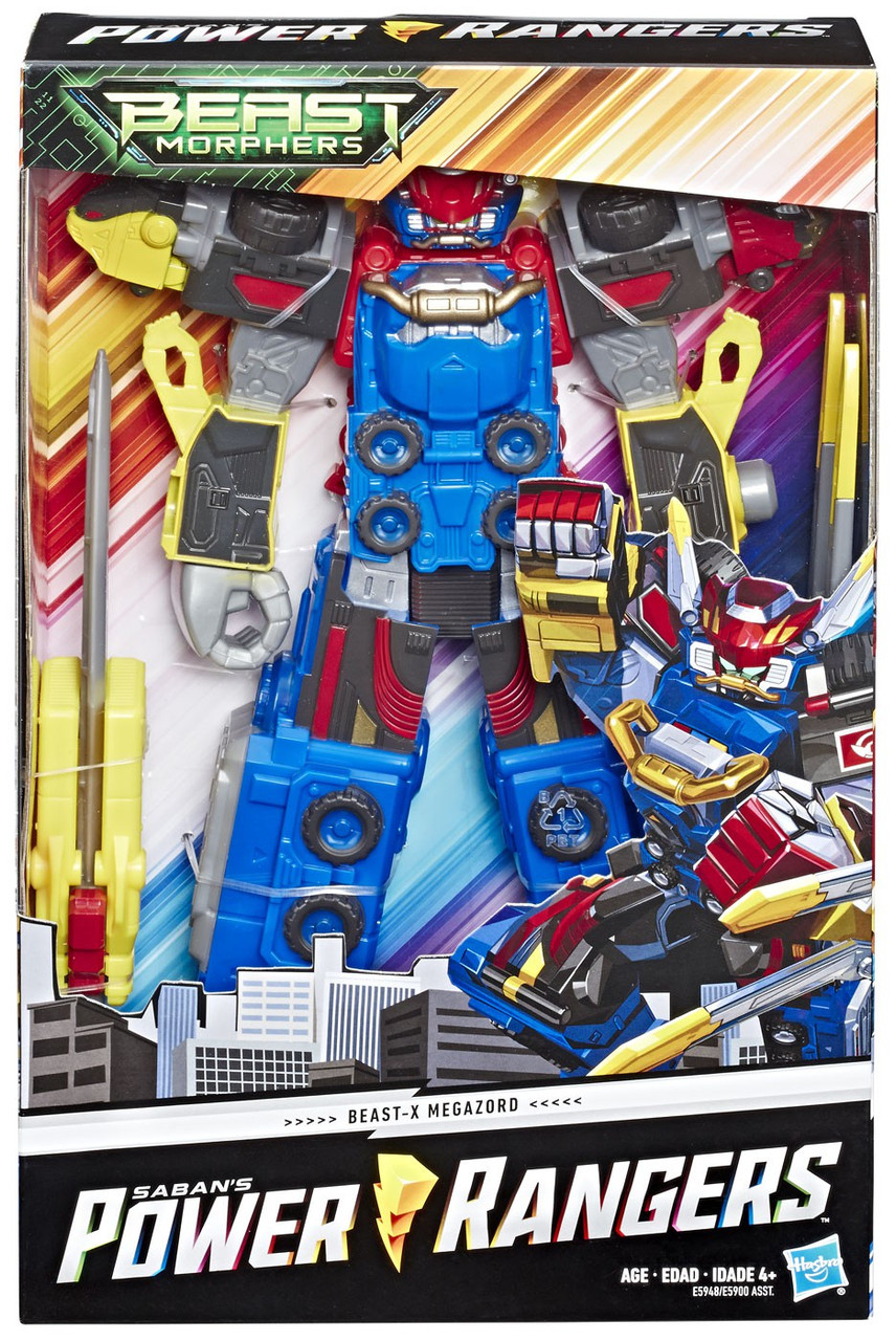 Power Rangers Beast Morphers Beast X Megazord 10 Action Figure Hasbro ...