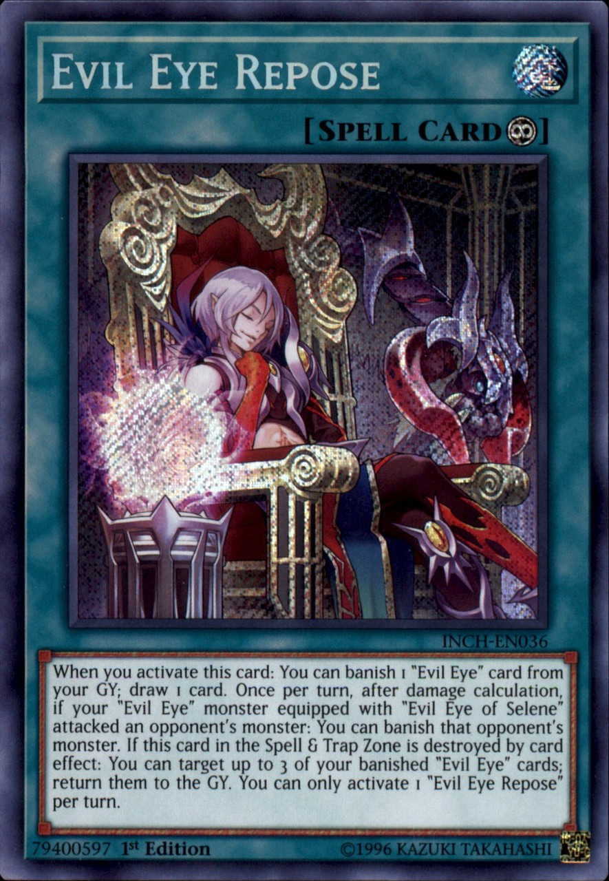 YuGiOh Trading Card Game The Infinity Chasers Single Card Secret