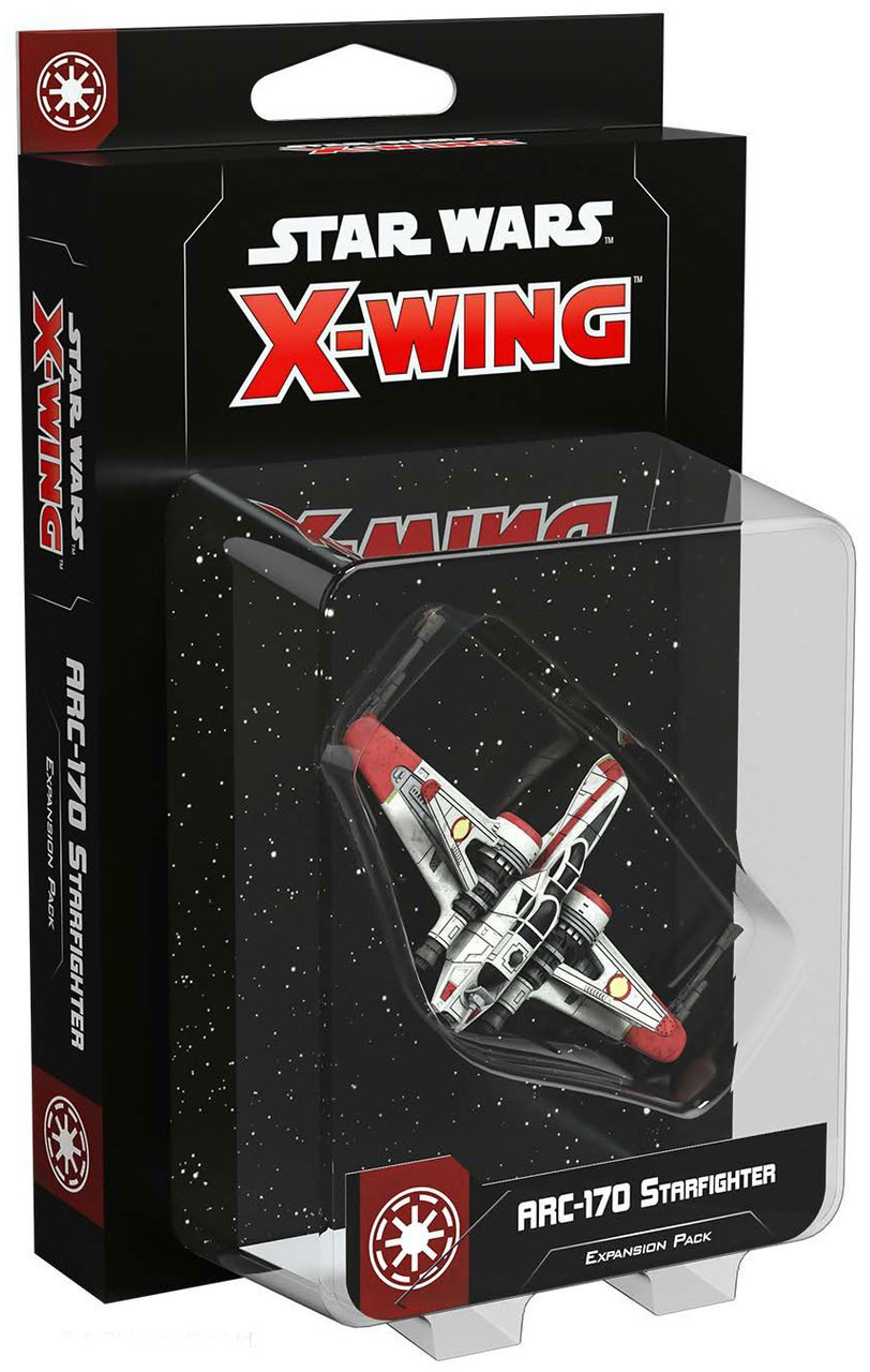 Star Wars X Wing Miniatures Game Arc 170 Starfighter Expansion Pack 2nd Edition Fantasy Flight Games Toywiz - star wars clone wars arc 170 starfighter roblox