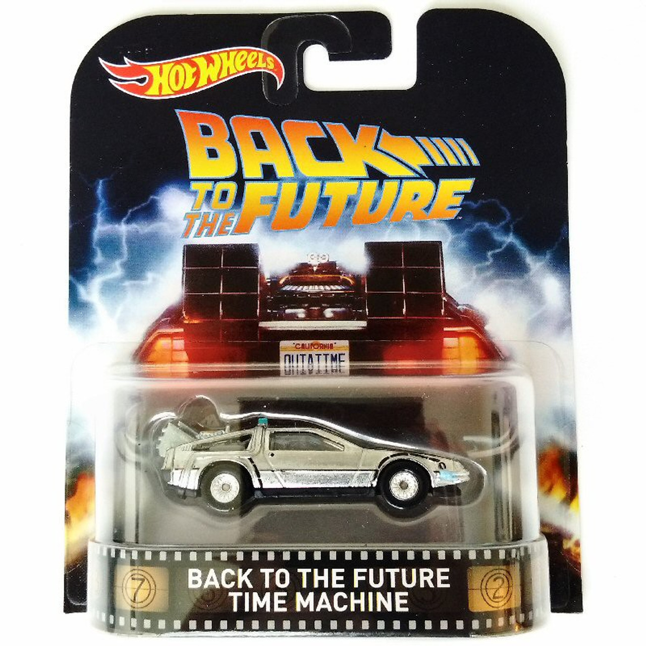 hot wheels retro back to the future