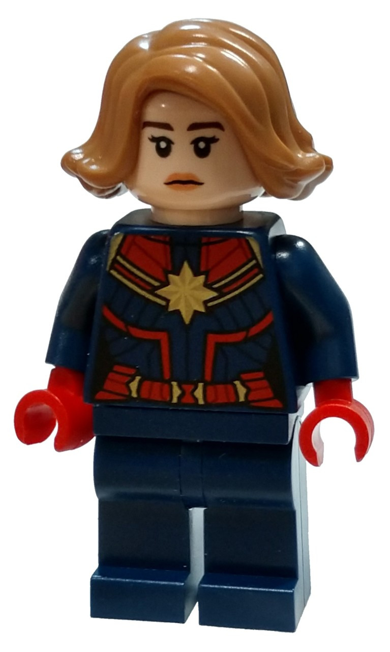 captain marvel lego figure