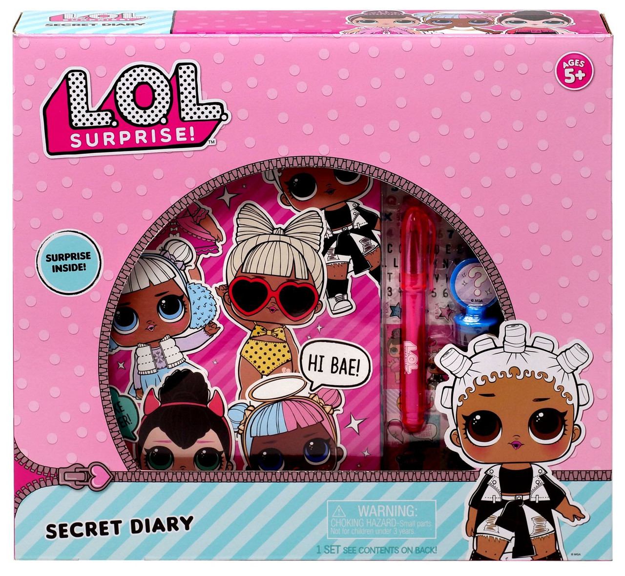 lol surprise secret diary set