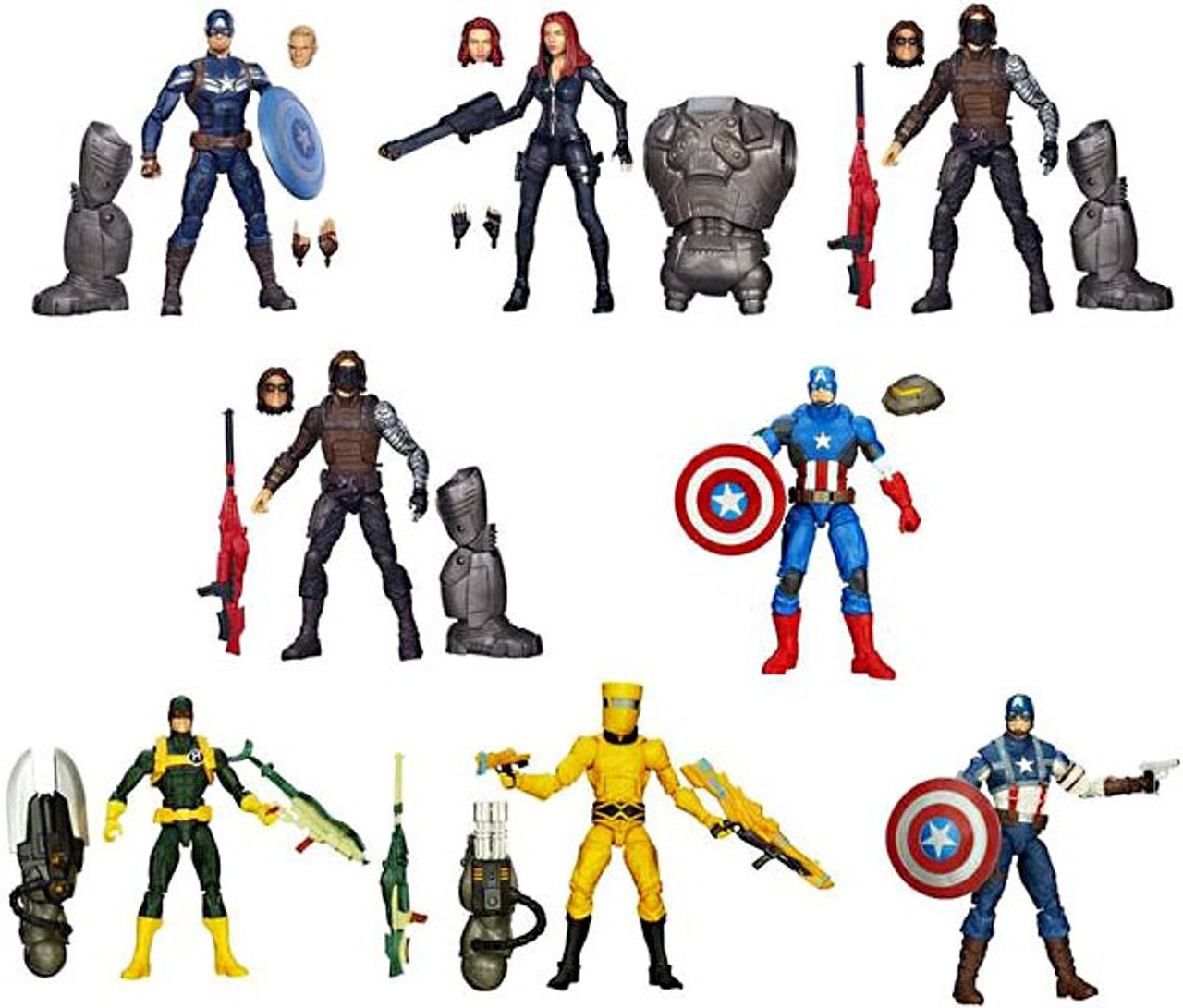 captain america the winter soldier marvel legends