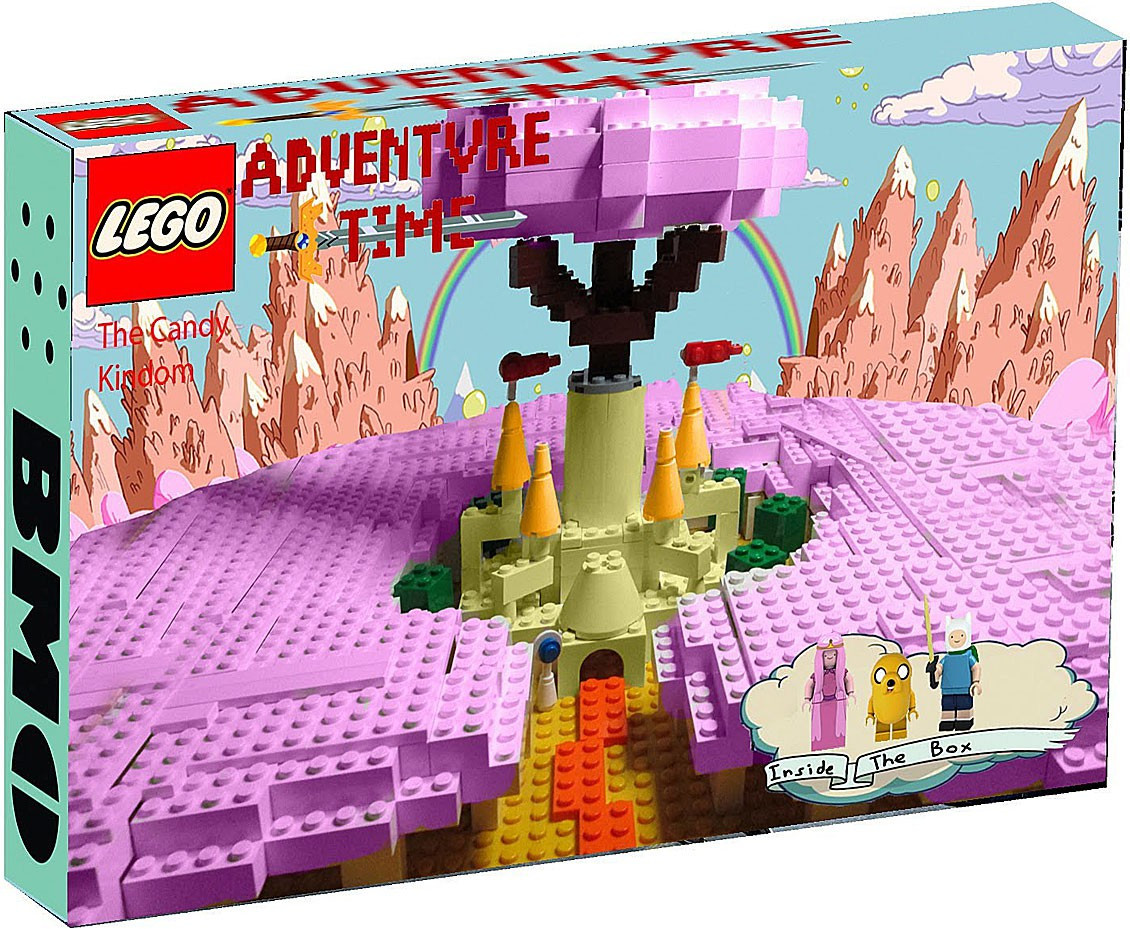 adventure time treehouse lego set