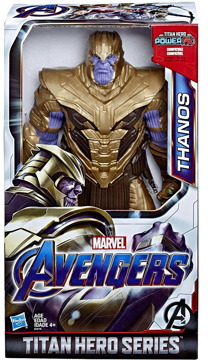 Marvel Avengers Endgame Titan Hero Series Deluxe Movie Thanos Action Figure Hasbro Toys ToyWiz
