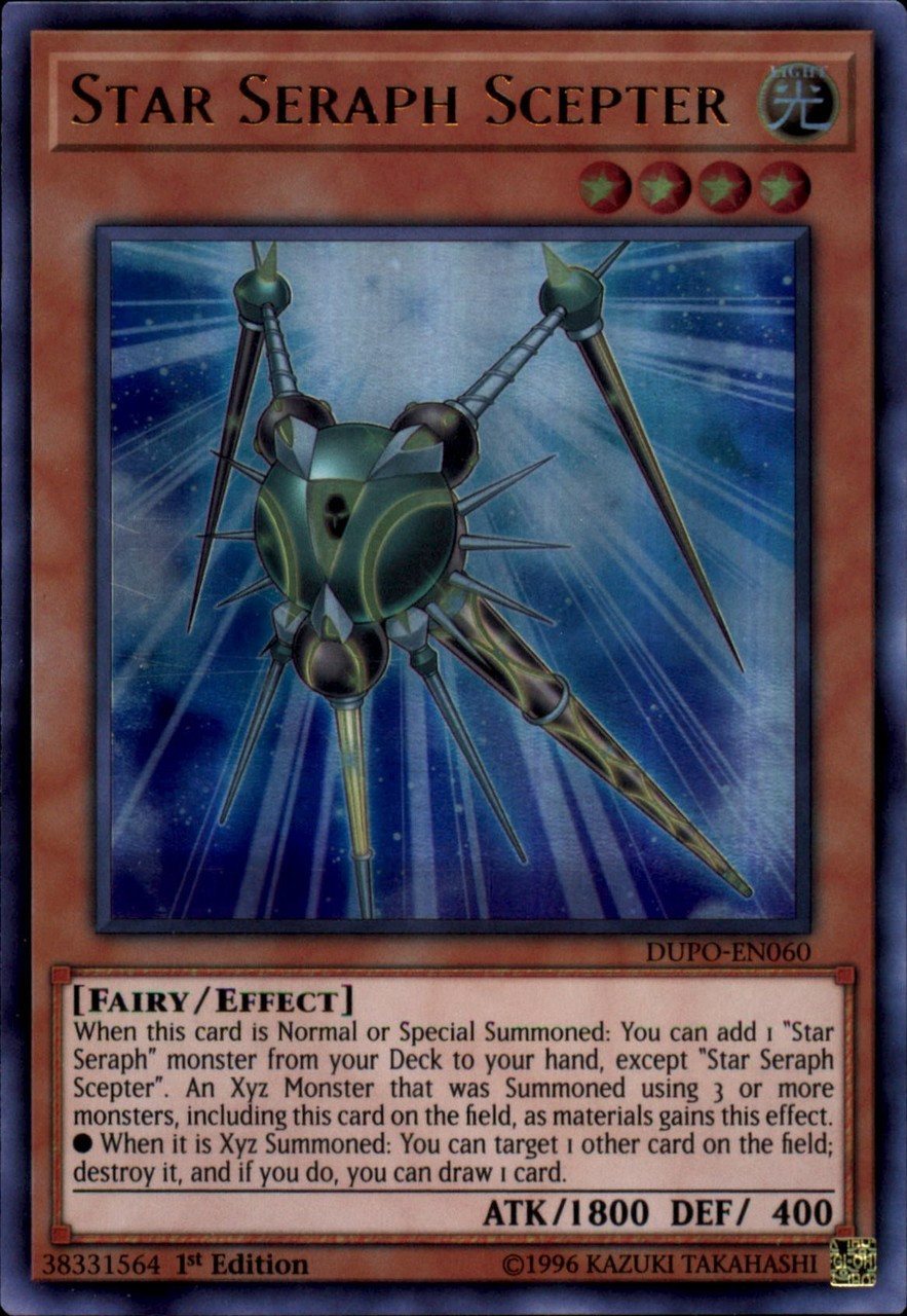 Yu-Gi-Oh! Soul Pendulum Card - DUPO-EN013 Ultra Rare 1st Edition From Duel Power