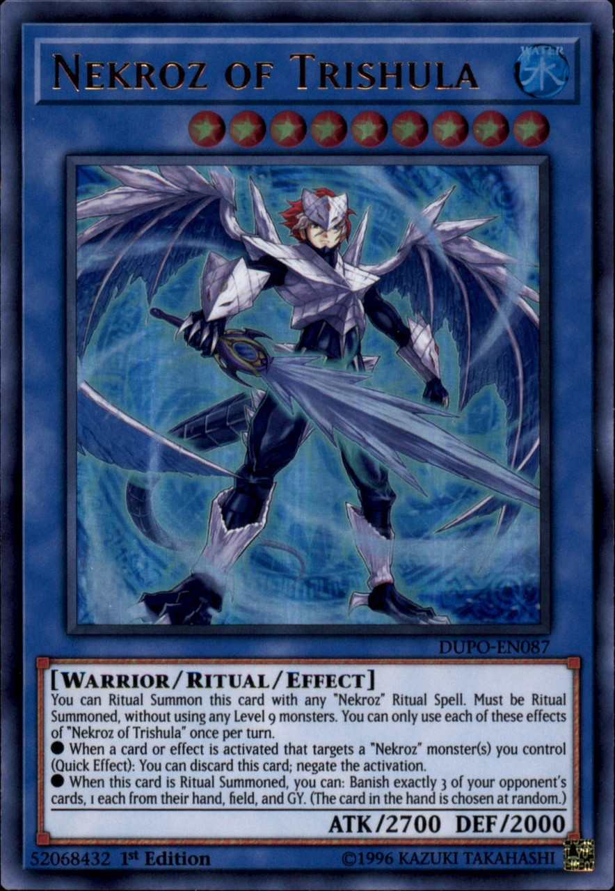 yugioh nekroz deck for sale Avance, Swordsman of the [BLMM-EN024] Secret Rare  50cards If you Ritual Summon exactly 1 Nekroz Ritual Monster with a card effect that requires use of monsters No.1454 Shadow Reiatsuki deck Nekroz