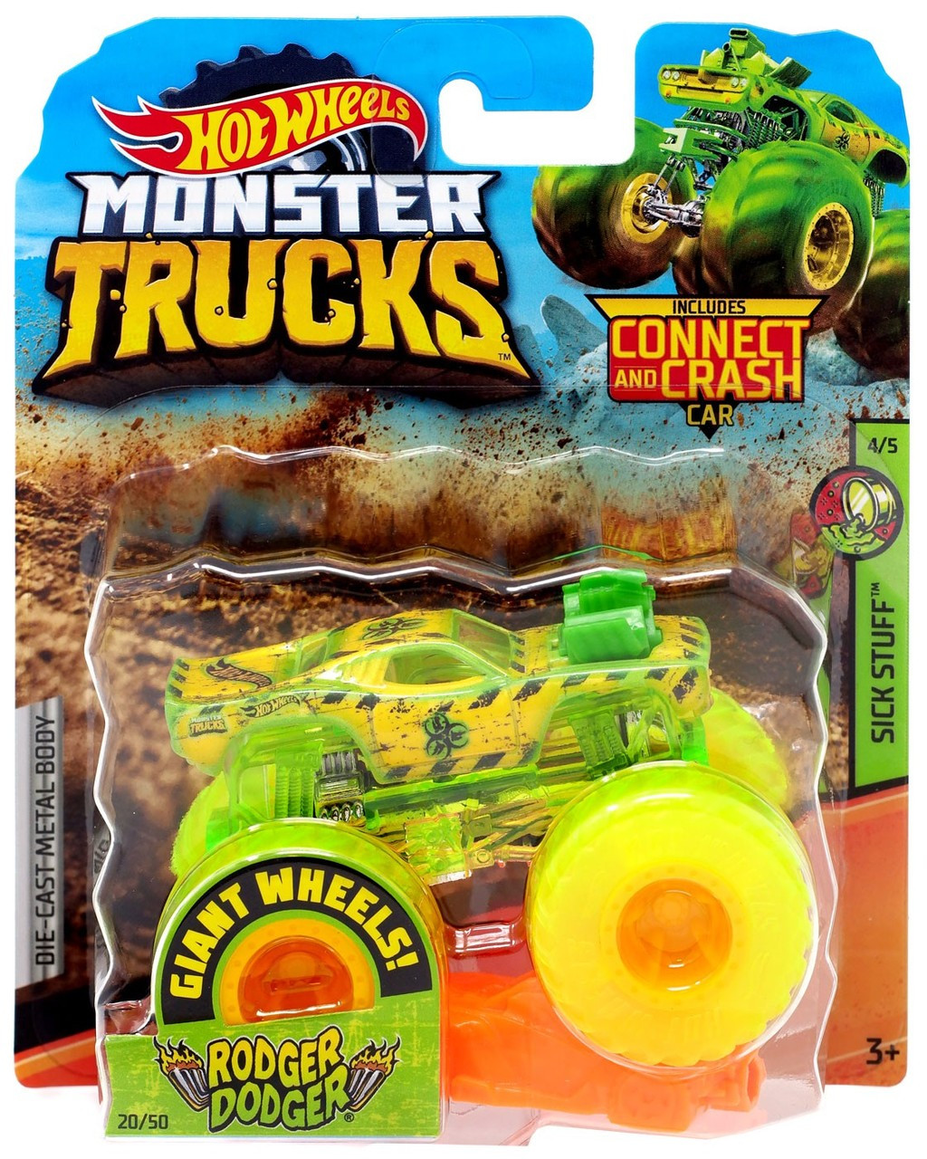 rodger dodger hot wheels monster truck