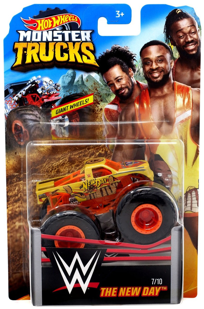 hot wheels wwe monster trucks