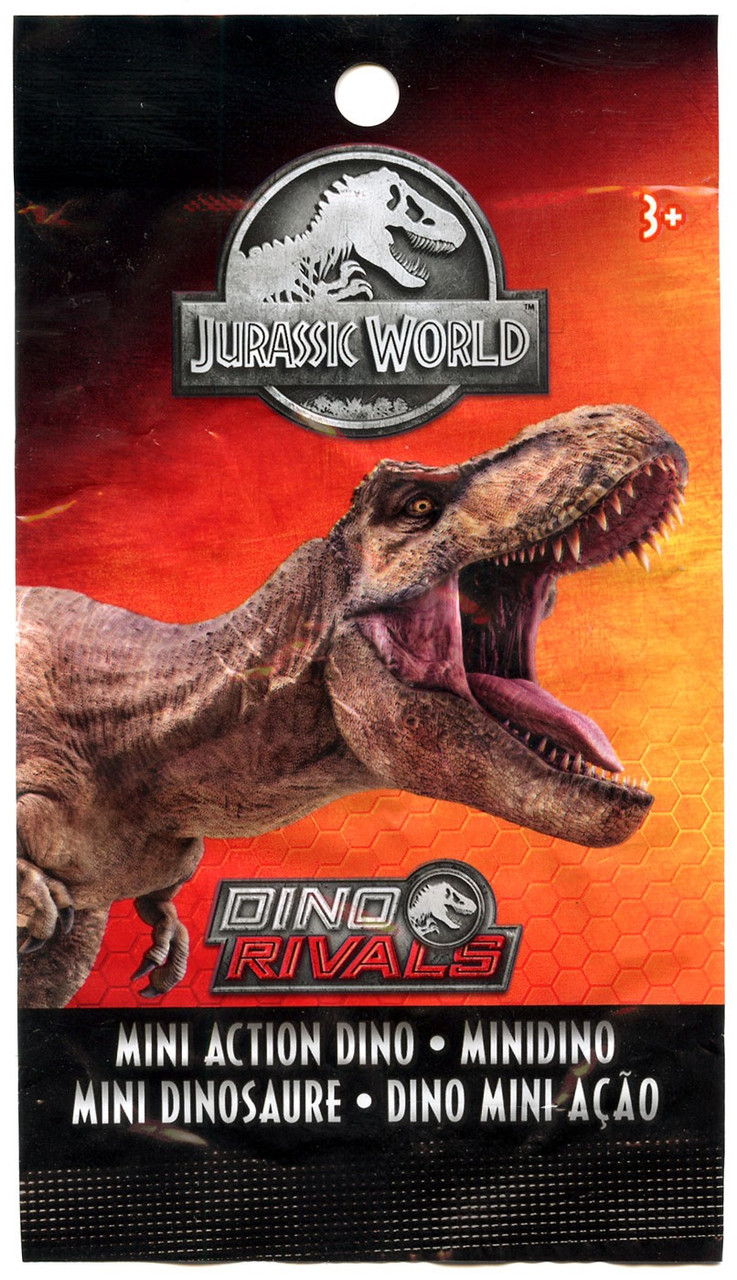 jurassic world dino rivals mini action dinos