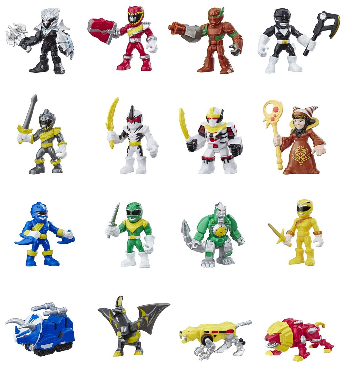 Power Rangers Playskool Heroes Series 1 Power Rangers Mystery Box 16 ...