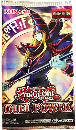 YuGiOh Trading Card Game Duel Power Booster Pack Konami ToyWiz