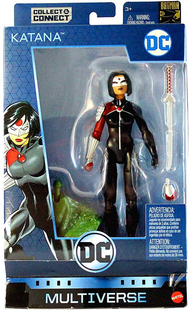 DC Multiverse Killer Croc Series Katana Action Figure Mattel Toys