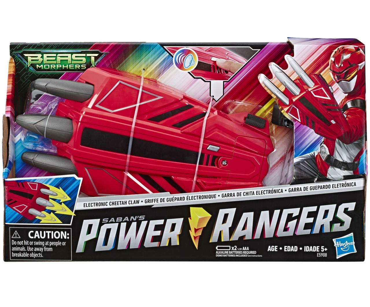 Power Rangers Beast Morphers Cheetah Claw Roleplay Toy Hasbro ToyWiz Power Rangers Beast Morphers Cheetah Claw Roleplay Toy Hasbro ToyWiz