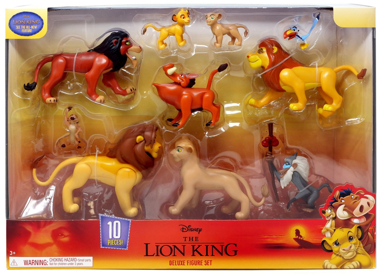 Disney The Lion King Mufasa, Zazu, Simba, Scar, Nala, Rafiki