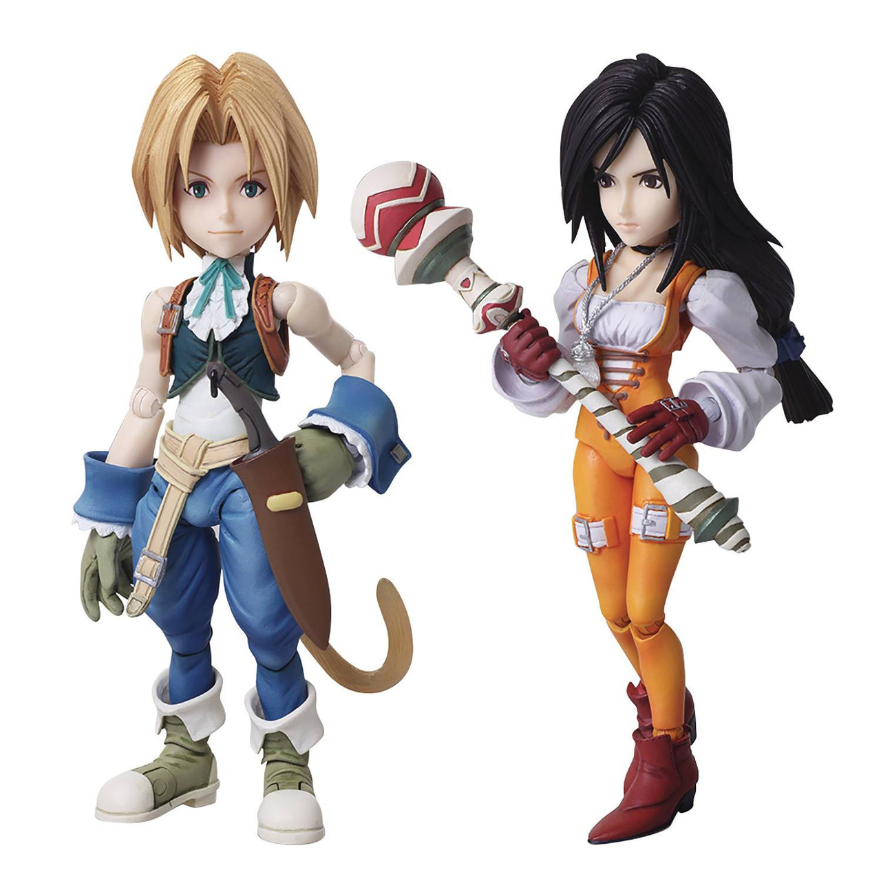Final Fantasy IX Bring Arts Zidane Garnet 5.5 Action Figure 2-Pack