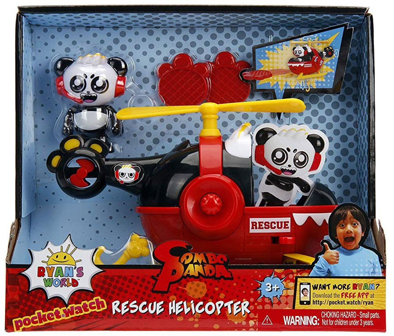 combo panda rescue helicopter