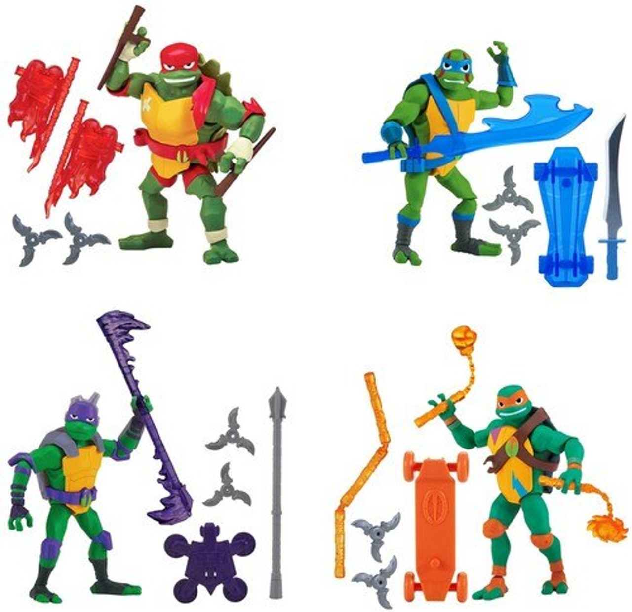 Teenage Mutant Ninja Turtles Leonardo Raphael Donatello Michelangelo Figure New - new teenage mutant ninja turtles tycoon roblox