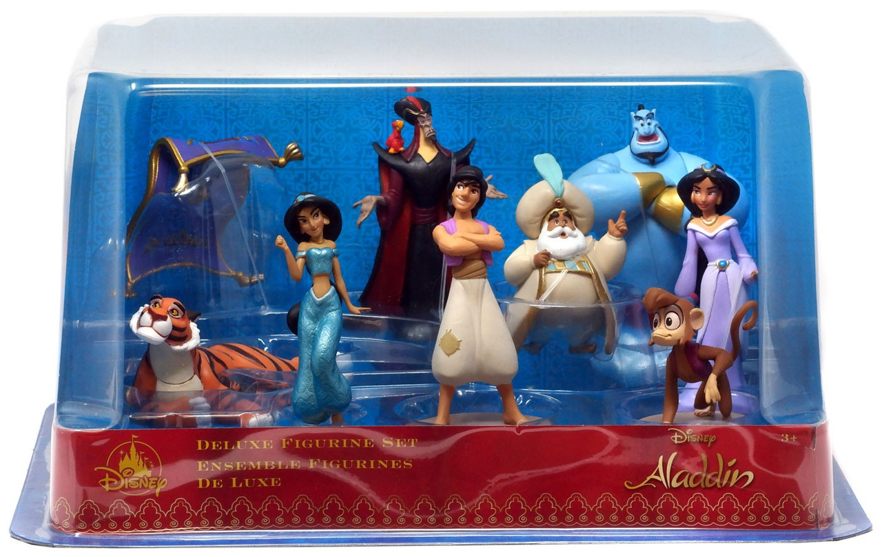 Disney Aladdin Aladdin Exclusive 9Piece Deluxe PVC Figure Play Set