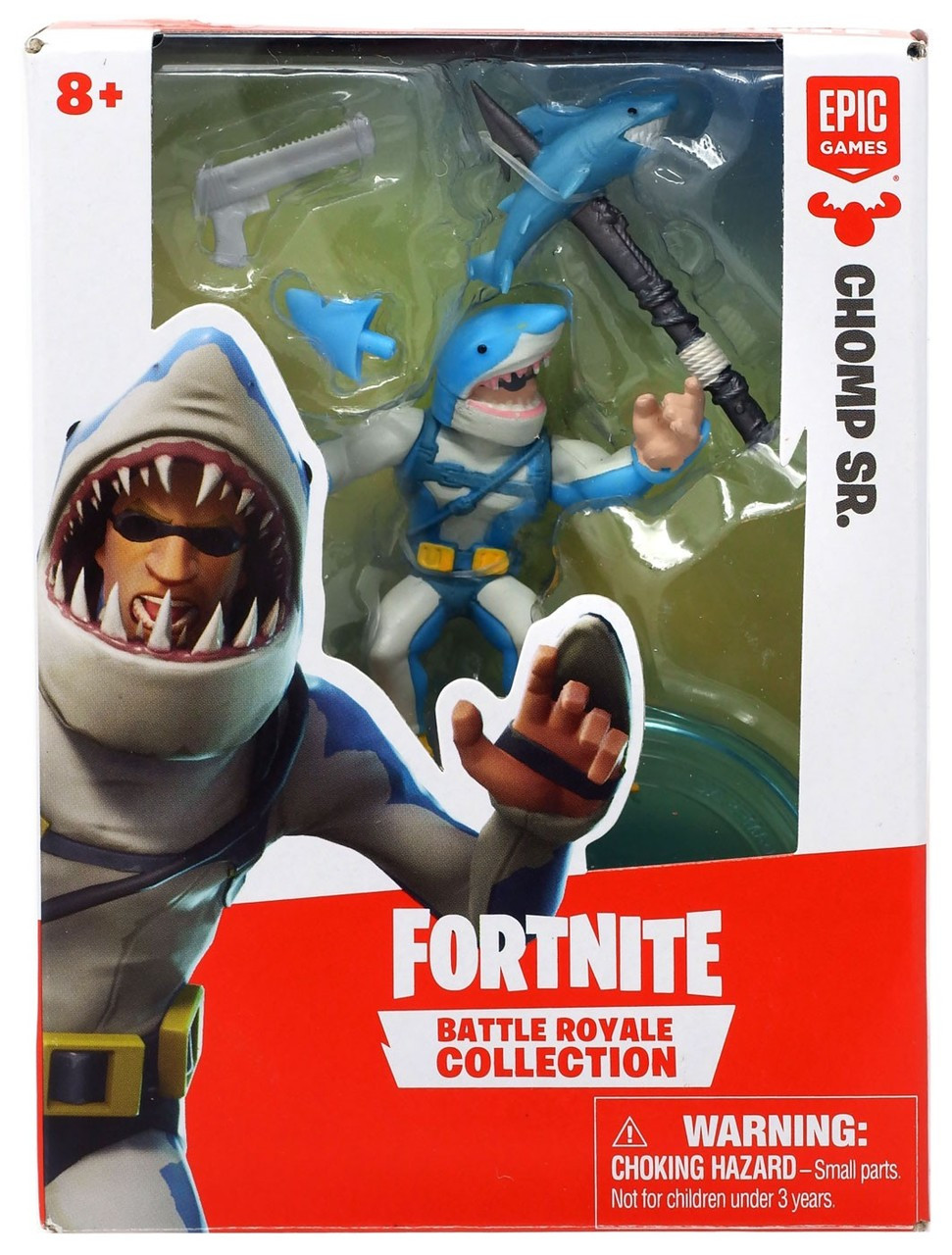 Fortnite Epic Games Battle Royale Collection Chomp Sr 2 Mini Figure Moose Toys Toywiz