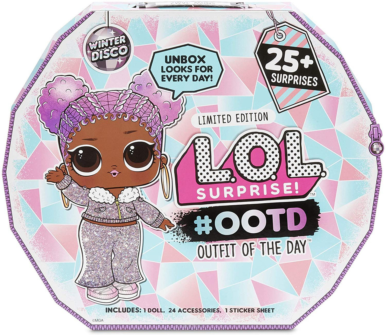 LOL Surprise Winter Disco 2019 LIMITED EDITION OOTD Advent Calendar