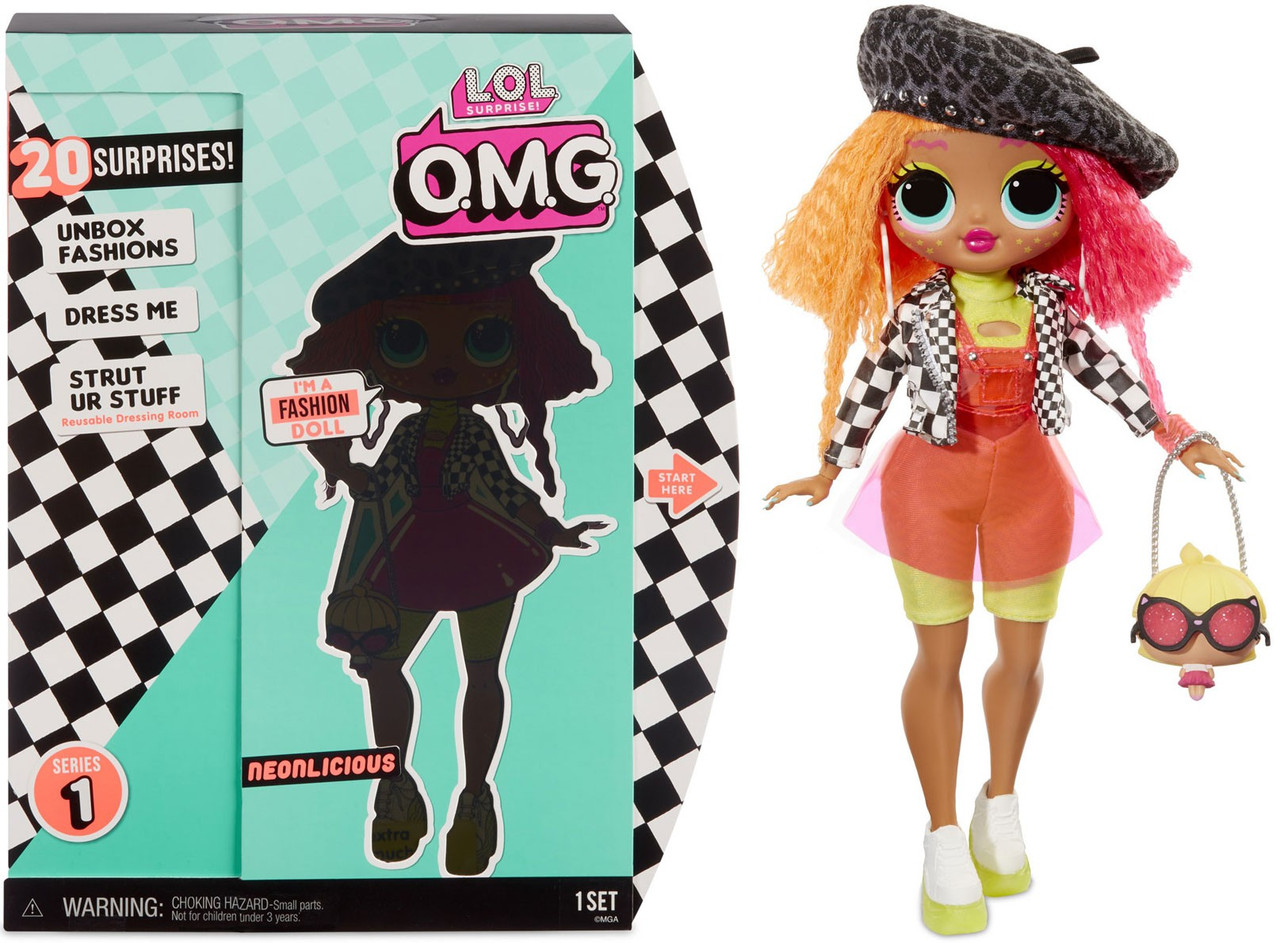 LOL Surprise OMG Series 1 Neonlicious Fashion Doll MGA Entertainment