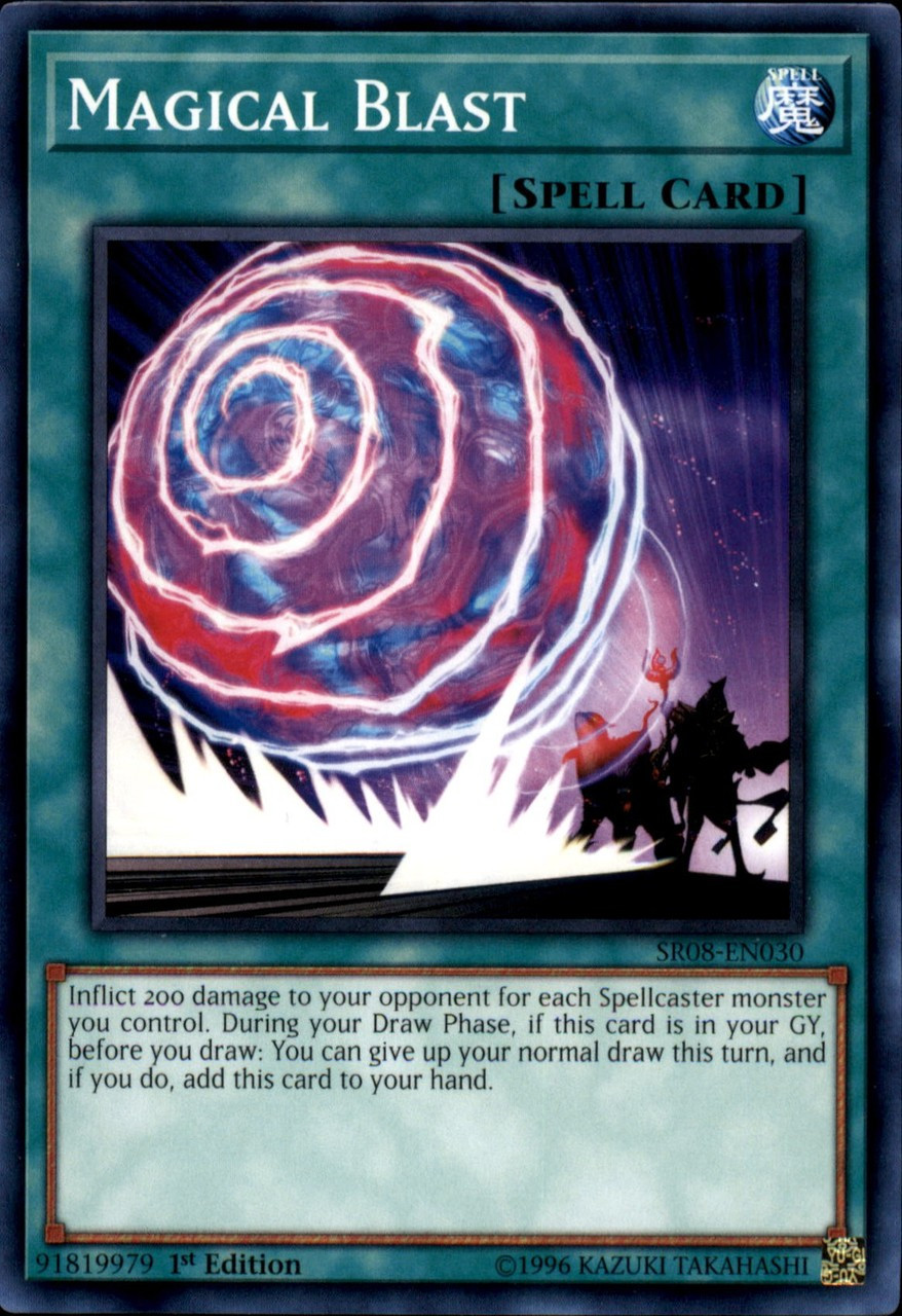 Yugioh Structure Deck Order Of The Spellcasters Single Card Common Magical Blast Sr08 En030 Toywiz - bucks blast roblox