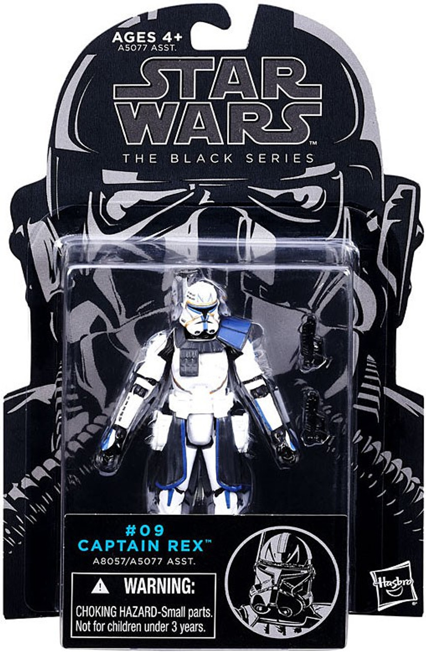 Star Wars The Clone Wars Black Series Captain Rex 3 75 Action Figure 09 Damaged Package Hasbro Toys Toywiz - war of base base war old classic 22 9 2009 roblox