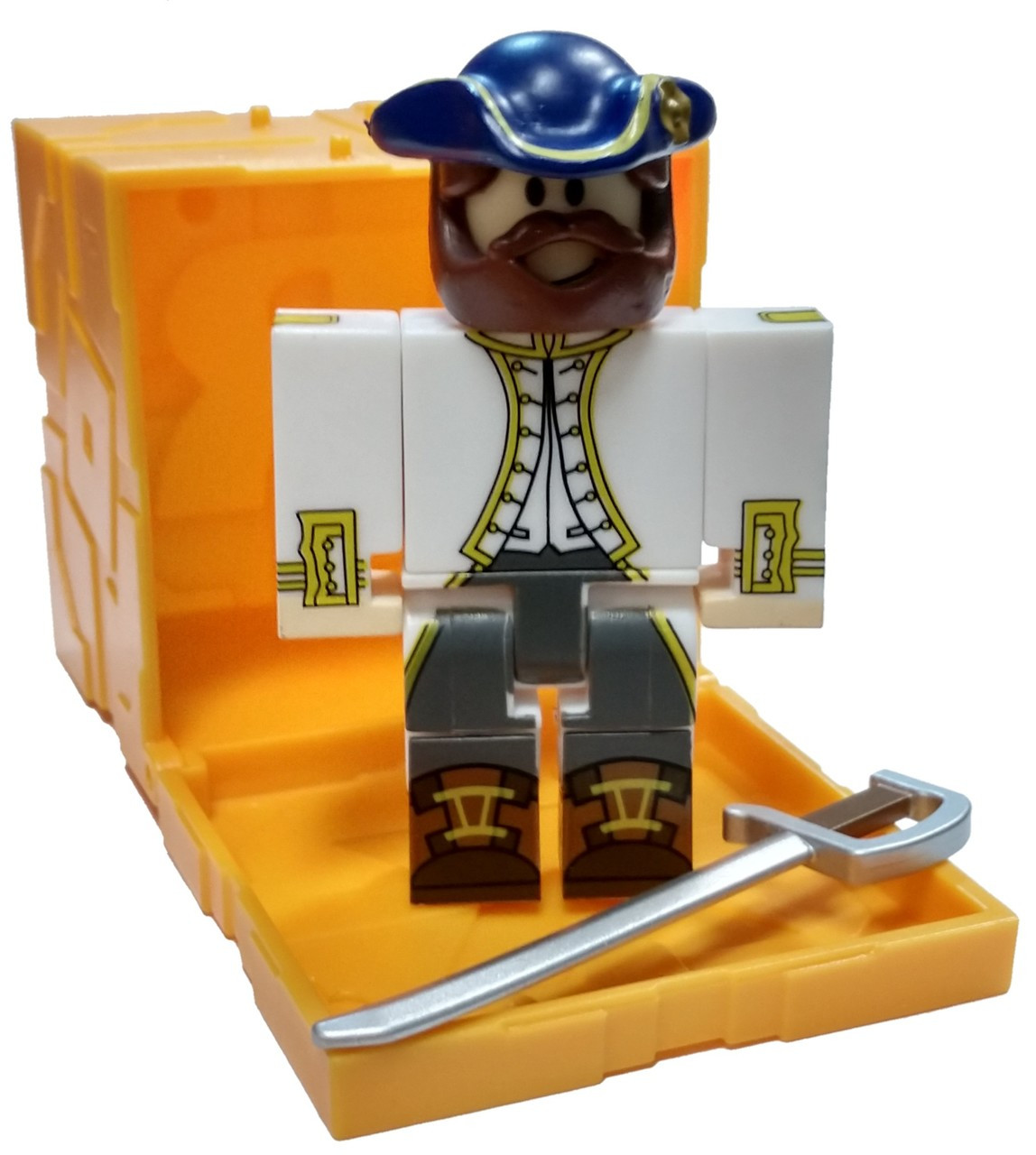 Roblox Series 5 Tradelands Whitecrest Admiral Mini Figure With Gold - roblox series 5 tradelands whitecrest admiral mini figure with gold cube and online code loose jazwares toywiz