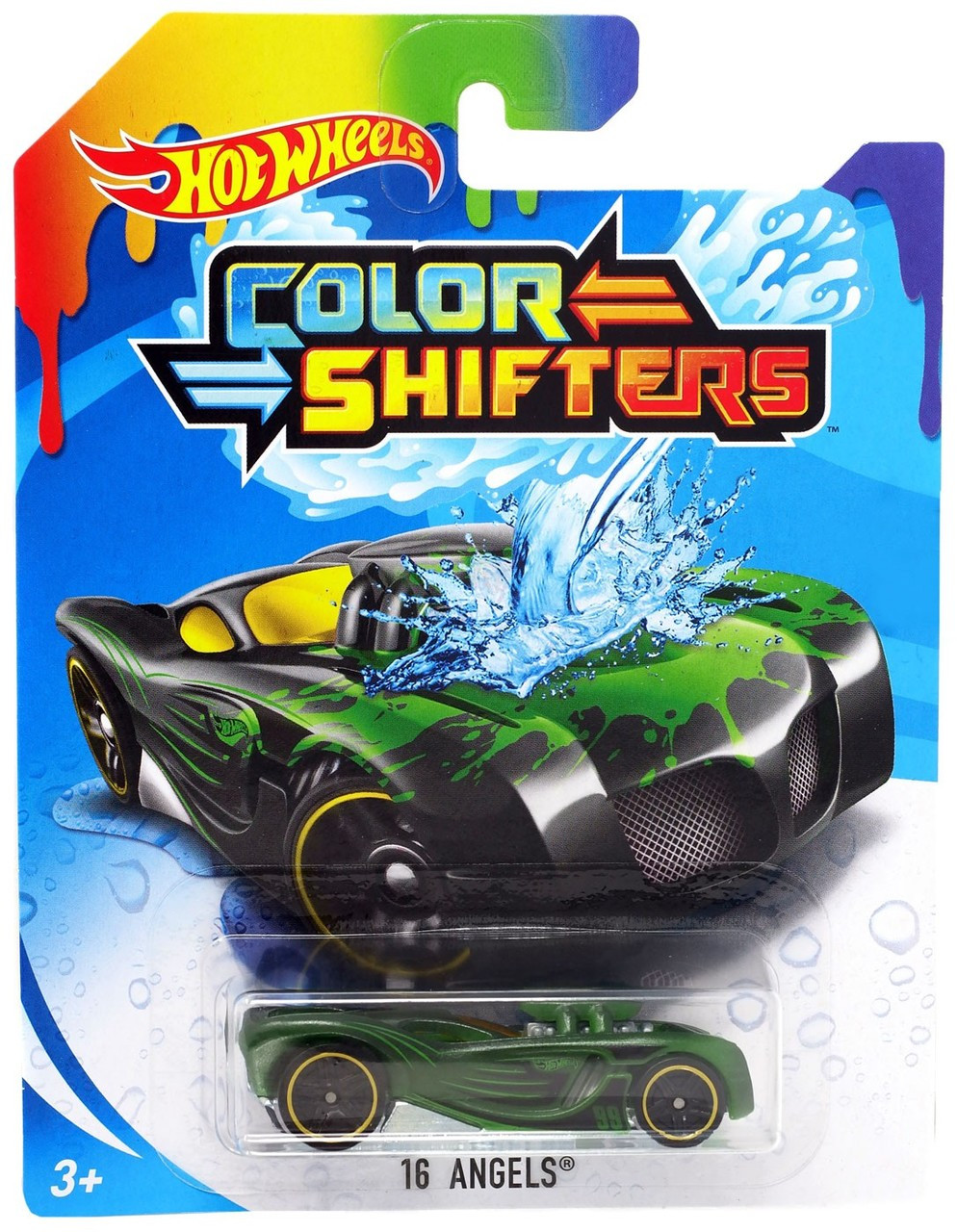 hot wheels colour changing car