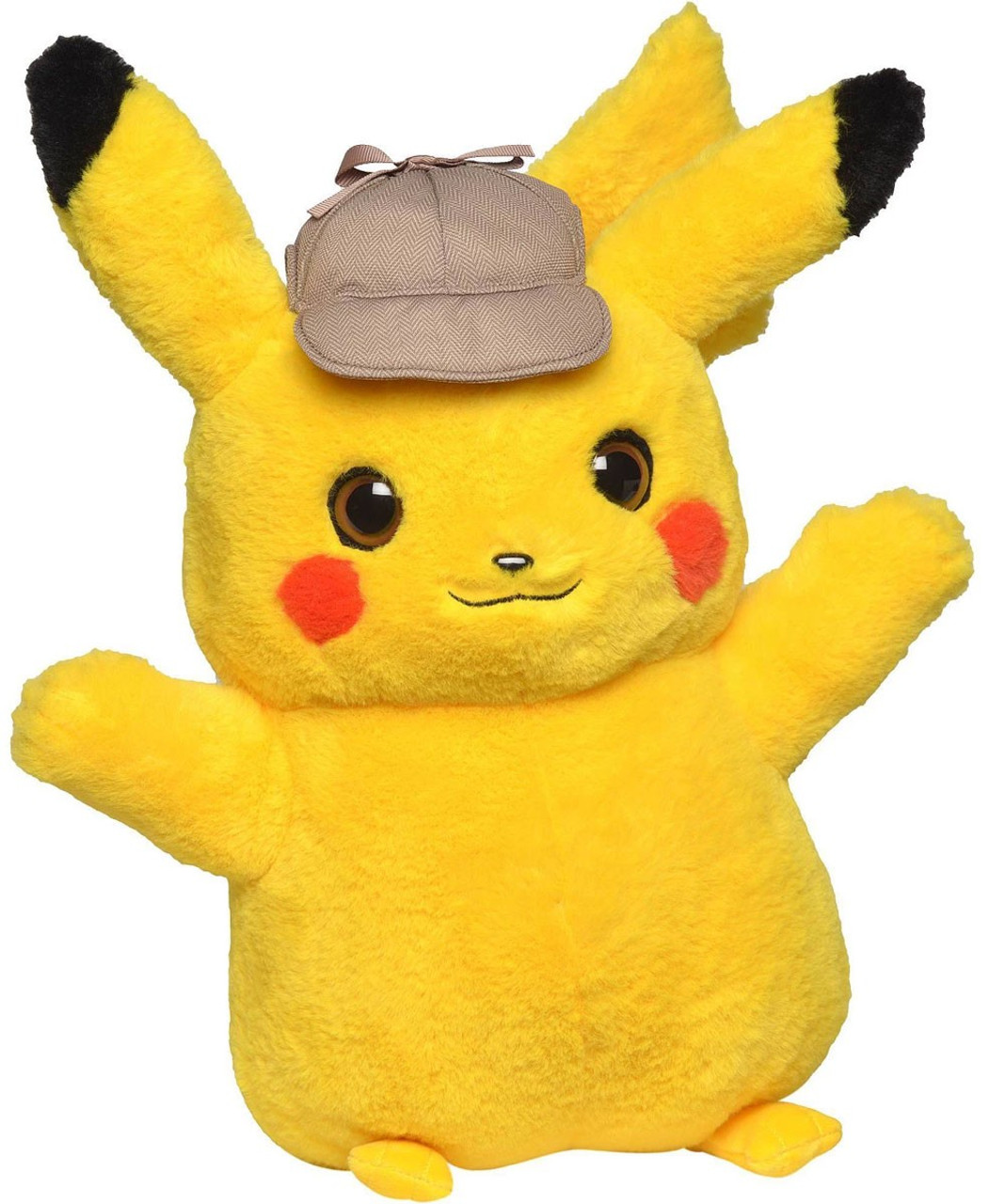 big detective pikachu plush