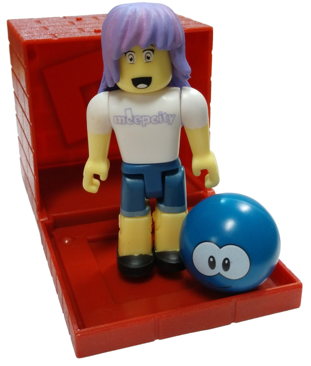 Roblox Red Series 4 Meepcity Pet Seller 3 Mini Figure With Red Cube And Online Code Loose Jazwares Toywiz - meep city fnaf party with code roblox
