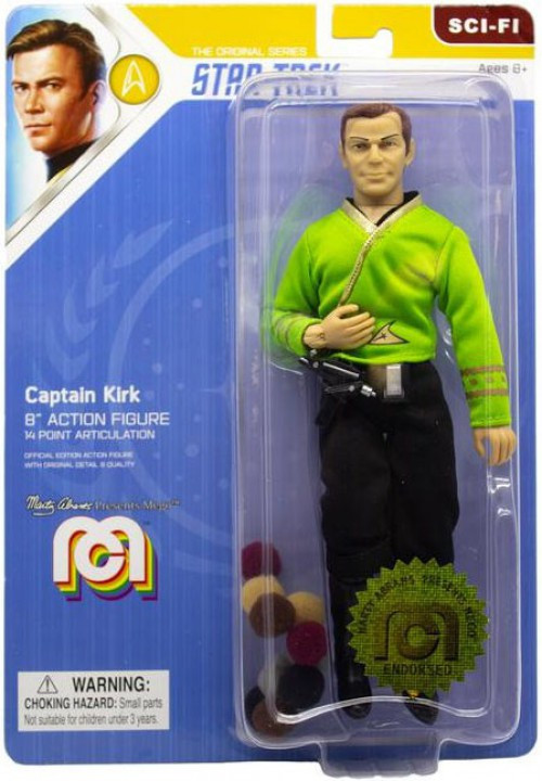 Star Trek Captain Kirk Action Figure [Green Shirt, with Tribbles]