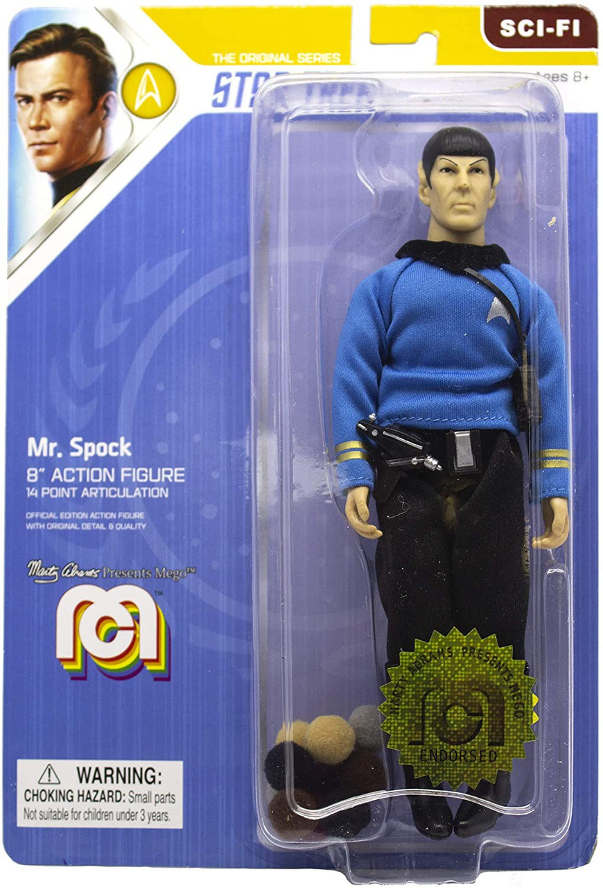 Star Trek Mr. Spock Action Figure [Blue Shirt, with Tribbles]