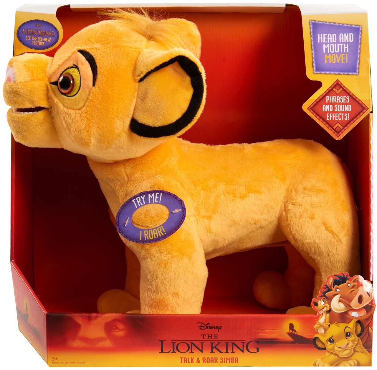 lion king simba cuddly toy