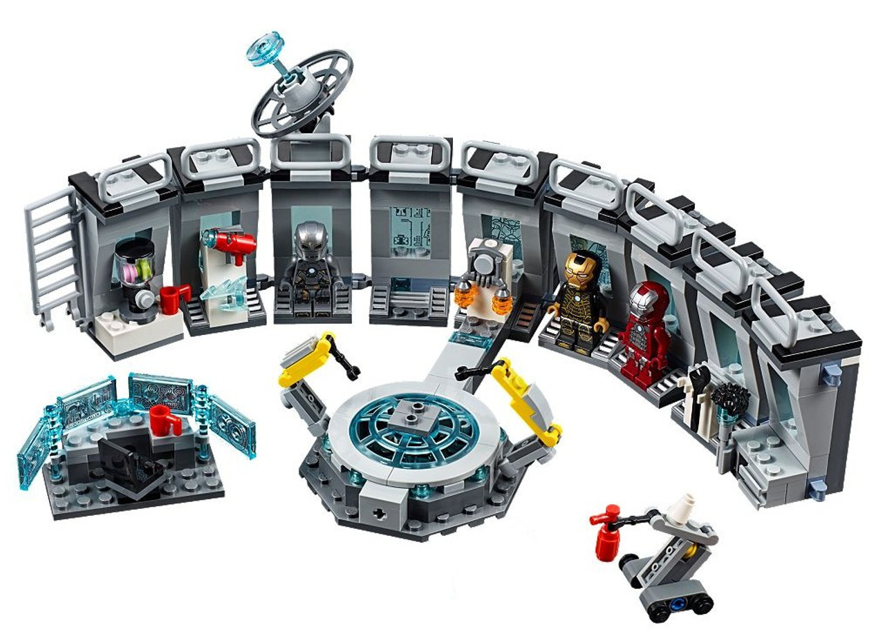 lego iron man lab